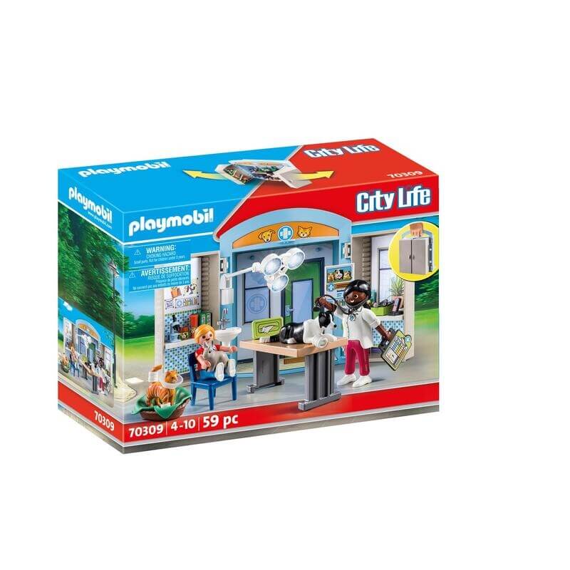 Playmobil City Life "Κτηνιατρείο" (70309)Playmobil City Life "Κτηνιατρείο" (70309)