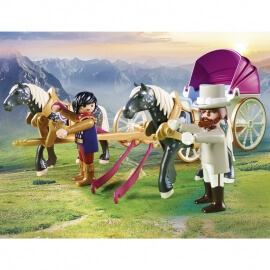 Playmobil Πριγκιπικό Παλάτι - Πριγκιπική άμαξα (70449)