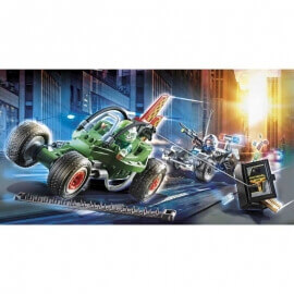 Playmobil Αστυνομία - Αστυνομική καταδίωξη Go-Kart (70577)