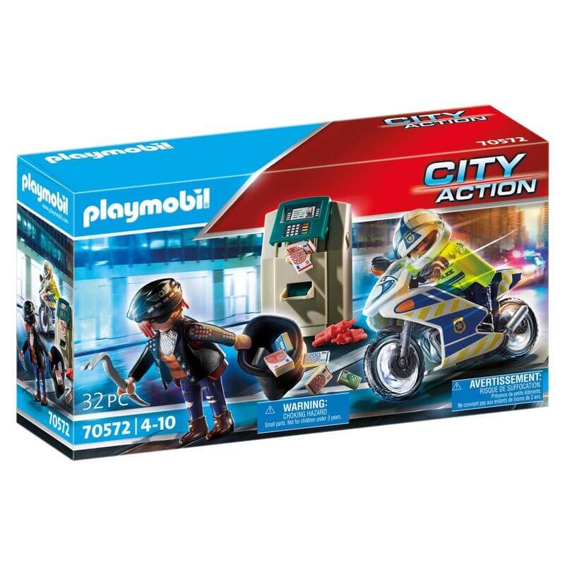 Playmobil Αστυνομία - Διάρρηξη στο ΑΤΜ (70572)Playmobil Αστυνομία - Διάρρηξη στο ΑΤΜ (70572)