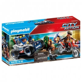 Playmobil Αστυνομία - Αστυνομική καταδίωξη off-road (70570)