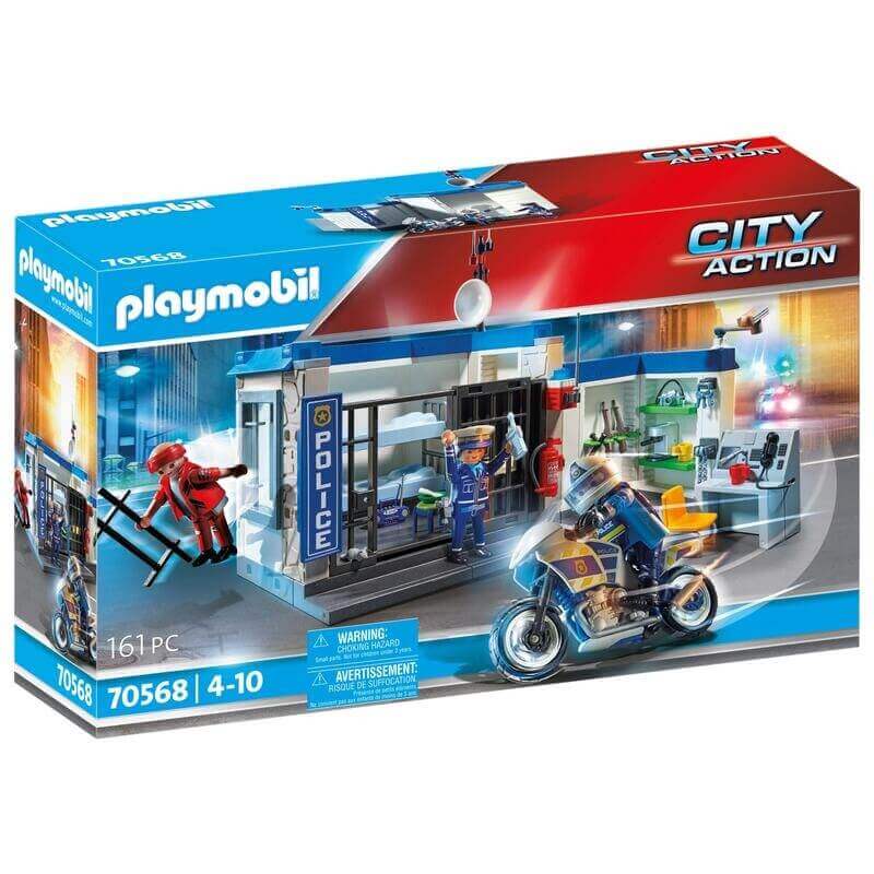Playmobil Αστυνομία - Αστυνομικό τμήμα (70568)