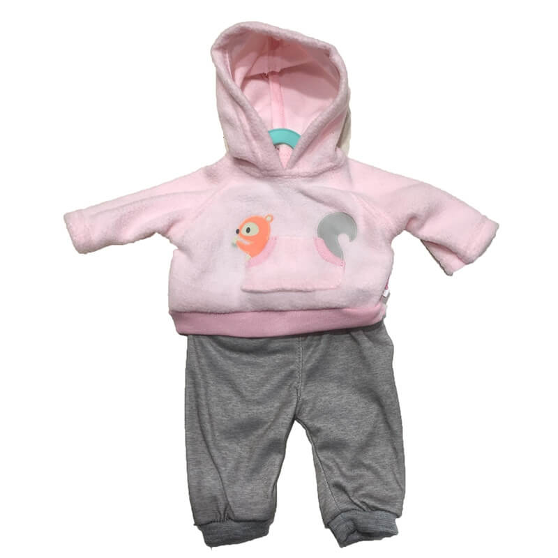 Σετ Φούτερ Παντελονάκι Baby Annabell για Κούκλα 34-38 cm ροζ-γκρι Σετ Φούτερ Παντελονάκι Baby Annabell για Κούκλα 34-38 cm ροζ-γκρι