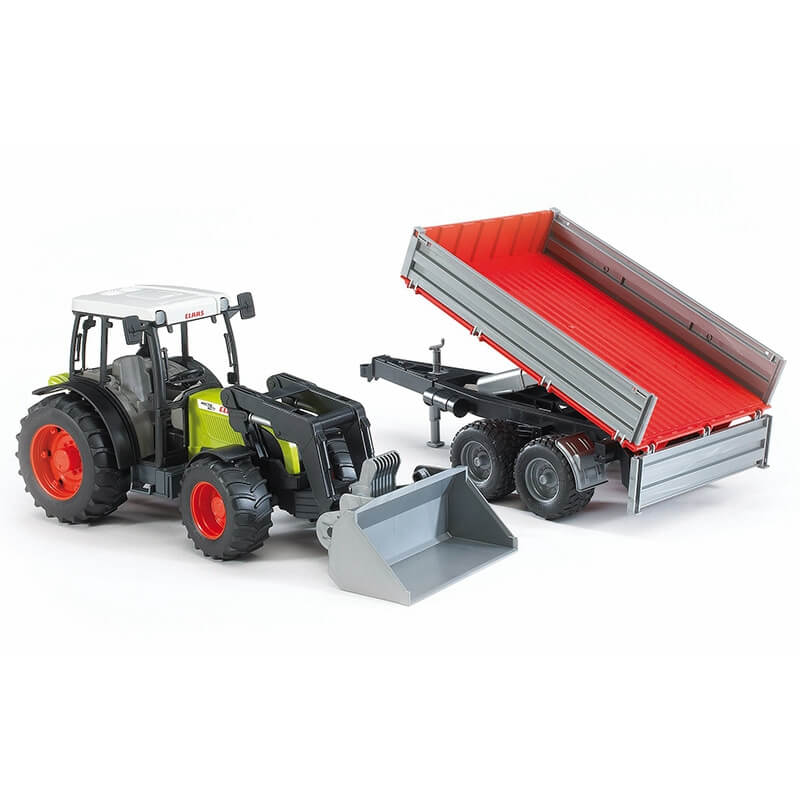 Bruder - Τρακτέρ Claas 267F με Καρότσα και Φαγάνα Bruder - Τρακτέρ Claas 267F με Καρότσα και Φαγάνα