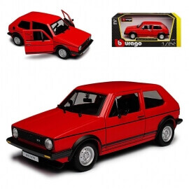 Bburago 1:24 Volkswagen MK1 GTI κόκκινο