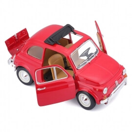 Bburago 1:24 Fiat 500L (1968) κόκκινο