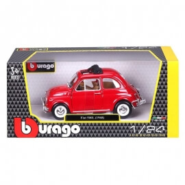 Bburago 1:24 Fiat 500L (1968) κόκκινο