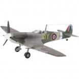 Πολεμικό Αεροπλάνο Spitfire Mk V σετ δώρου με χρώματα & κόλλα 1/144