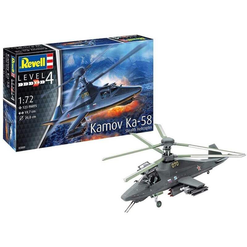 Πολεμικό Ελικόπτερο Kamov Ka-58 Stealth 1/72Πολεμικό Ελικόπτερο Kamov Ka-58 Stealth 1/72