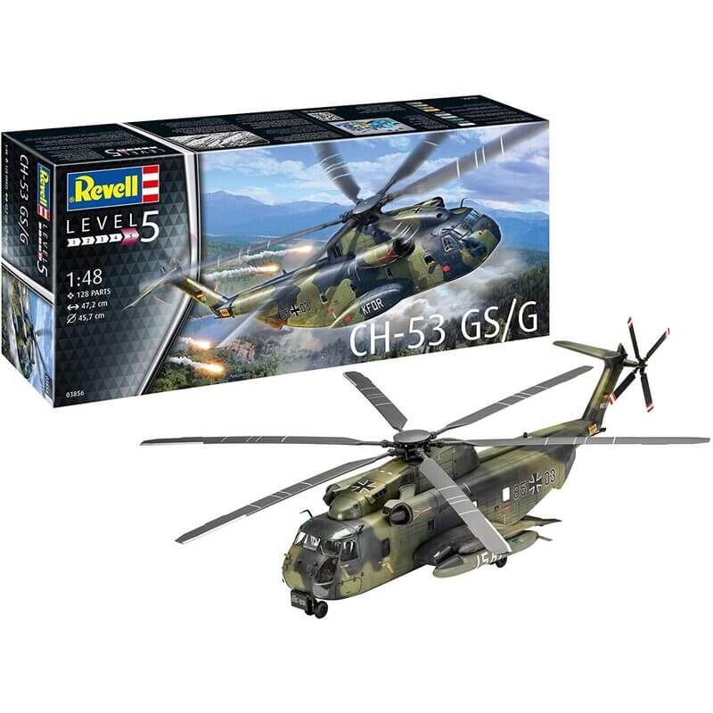 Πολεμικό Ελικόπτερο CH-53 GSG 1/48Πολεμικό Ελικόπτερο CH-53 GSG 1/48