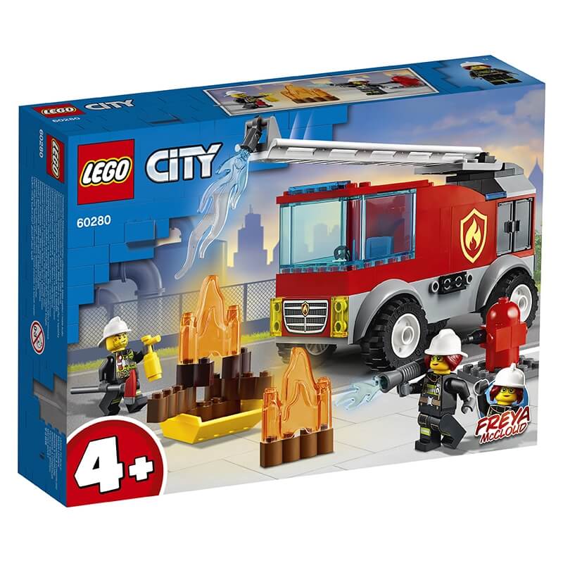 Lego City - Φορτηγό Πυροσβεστικής με Σκάλα (60280)Lego City - Φορτηγό Πυροσβεστικής με Σκάλα (60280)