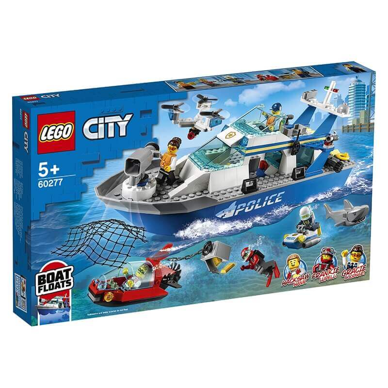 Lego City - Περιπολικό Σκάφος της Αστυνομίας (60277)Lego City - Περιπολικό Σκάφος της Αστυνομίας (60277)