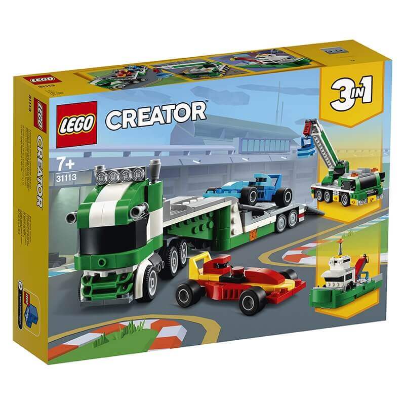 Lego Creator - Μεταφορέας Αγωνιστικών Αυτοκινήτων (31113)Lego Creator - Μεταφορέας Αγωνιστικών Αυτοκινήτων (31113)