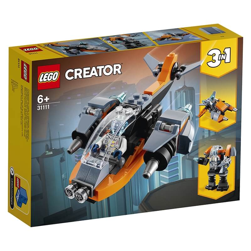 Lego Creator - Κυβερνοντρόουν (31111)Lego Creator - Κυβερνοντρόουν (31111)