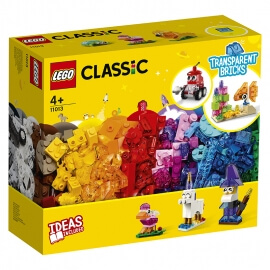 Lego Classic - Δημιουργικά Διαφανή Τουβλάκια (11013)