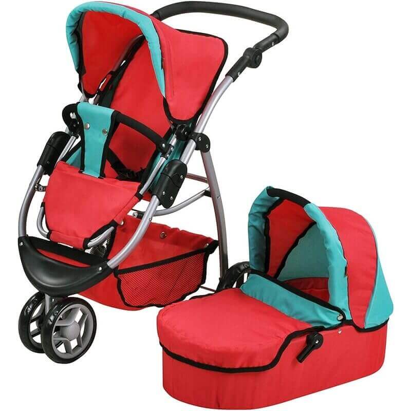 Καρότσι Κούκλας Cico Κόκκινο-Πράσινο - Knorrtoys (90445) Καρότσι Κούκλας Cico Κόκκινο-Πράσινο - Knorrtoys (90445)