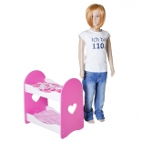 Κρεβάτι - Κουκέτα για Κούκλες - Heart