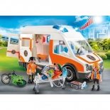 Playmobil Ασθενοφόρο με Διασώστες (70049)