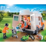 Playmobil Ασθενοφόρο με Διασώστες (70049)