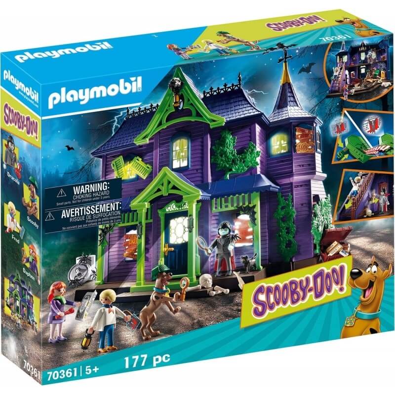 Playmobil Scooby-Doo! Περιπέτεια στο Στοιχειωμένο Σπίτι (70361)Playmobil Scooby-Doo! Περιπέτεια στο Στοιχειωμένο Σπίτι (70361)