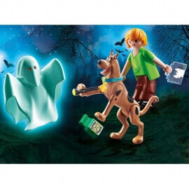 Playmobil Scooby-Doo! Ο Σκούμπι Ντου και ο Σάγκι με ένα Φάντασμα(70287)