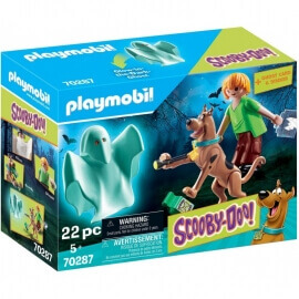 Playmobil Scooby-Doo! Ο Σκούμπι Ντου και ο Σάγκι με ένα Φάντασμα(70287)