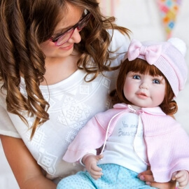Κούκλα Adora Συλλεκτική Χειροποίητη 'Jolie'