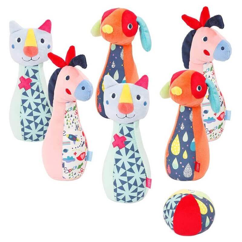 Σετ Μπόουλινγκ Color Friends - Fehn (055498) Σετ Μπόουλινγκ Color Friends - Fehn (055498)