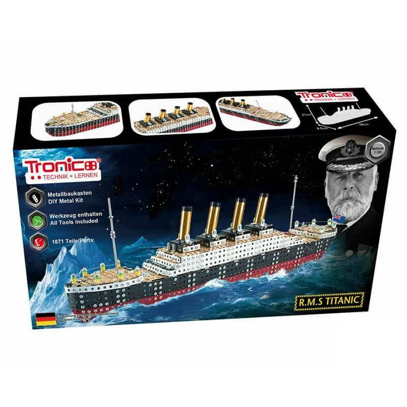 Tronico Μεταλλική Κατασκευή RMS Titanic - Τιτανικός 1871 κομ. 2,6 kg Tronico Μεταλλική Κατασκευή RMS Titanic - Τιτανικός 1871 κομ. 2,6 kg