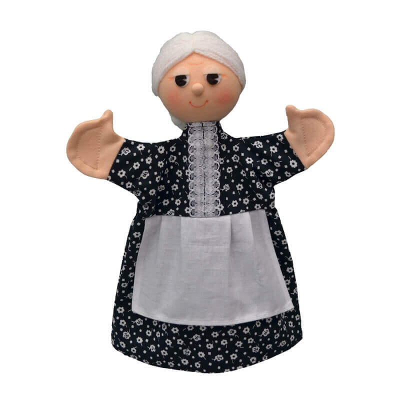 Κούκλα Κουκλοθεάτρου - Γιαγιά με Ποδιά