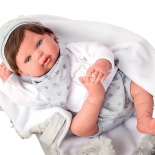 Μωρό Reborn Alejandro 45εκ. με Μαλλιά και Κουβερτάκι Munecas Arias (98040)