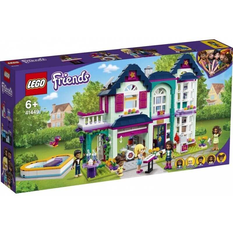 Lego Friends - Το Οικογενειακό Σπίτι της Άντρεα (41449)Lego Friends - Το Οικογενειακό Σπίτι της Άντρεα (41449)