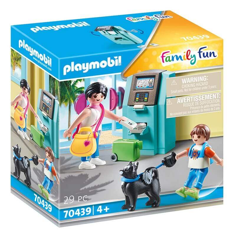 Playmobil Family Fun - Τουρίστες στο ATM (70439) Playmobil Family Fun - Τουρίστες στο ATM (70439)