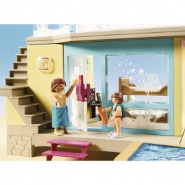 Playmobil Family Fun - Μπάνγκαλοου με Πισίνα (70435)