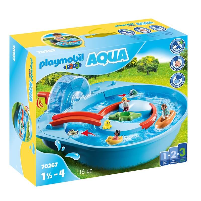 Playmobil Aqua - Μεγάλο Aqua Park με Νερόμυλο (70267)Playmobil Aqua - Μεγάλο Aqua Park με Νερόμυλο (70267)