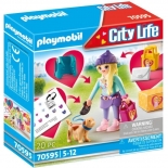 Playmobil City Life - Fashion Girl με Σκυλάκι (70595)