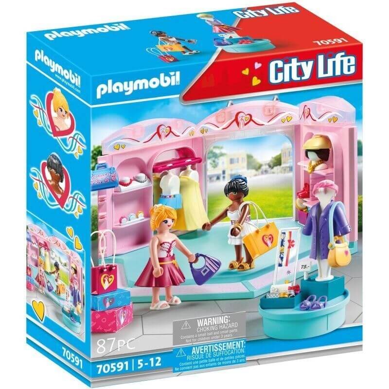 Playmobil City Life - Κατάστημα Μόδας (70591) Playmobil City Life - Κατάστημα Μόδας (70591)