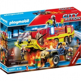 Playmobil Πυροσβεστική - Πυροσβεστική Ομάδα Διάσωσης (70557)
