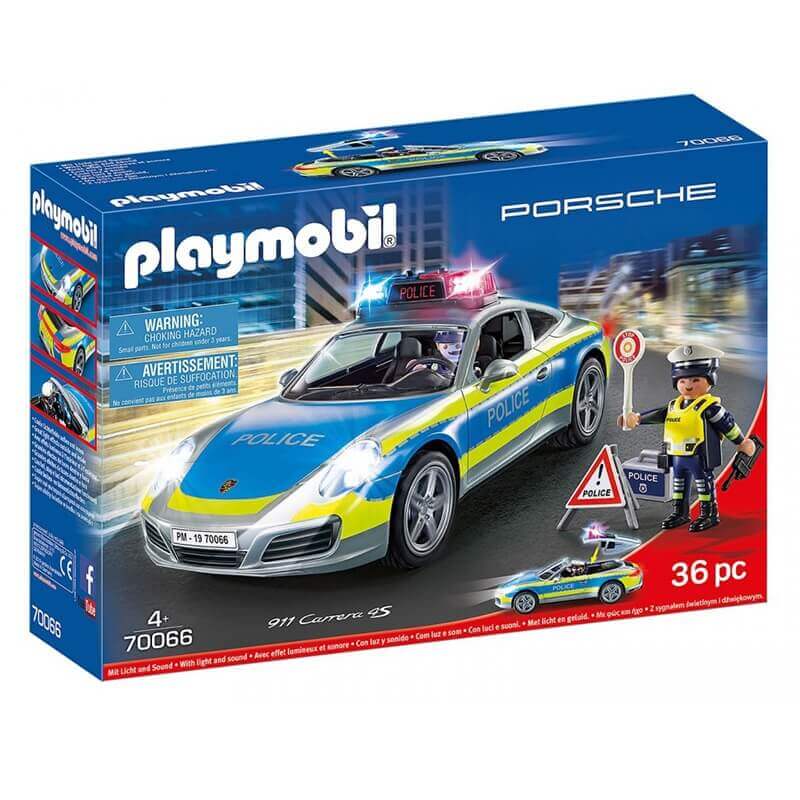 Playmobil Porsche 911 Carrera 4S Αστυνομικό Όχημα (70066)Playmobil Porsche 911 Carrera 4S Αστυνομικό Όχημα (70066)