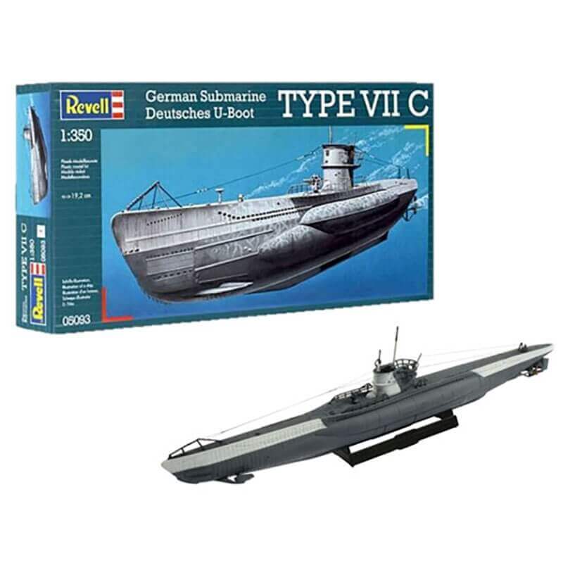 Πολεμικό Υποβρύχιο Type VII C 1/350 - Revell 05093Πολεμικό Υποβρύχιο Type VII C 1/350 - Revell 05093