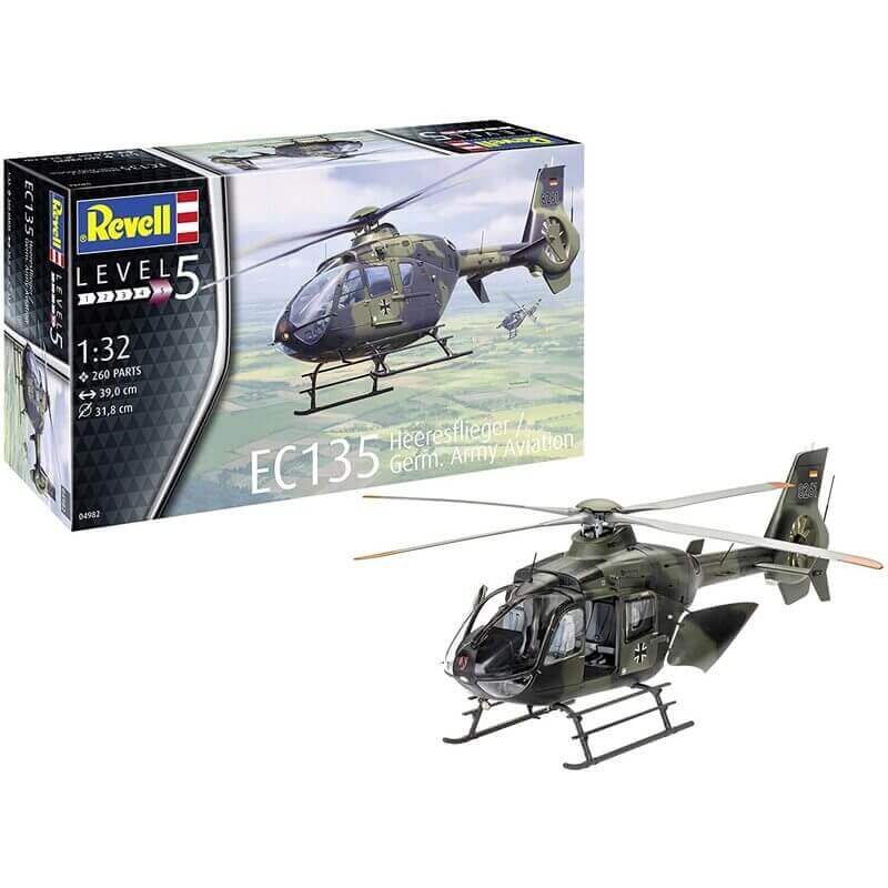Πολεμικό Ελικόπτερο EC135 Heeresflieger 1/32 - Revell 04982Πολεμικό Ελικόπτερο EC135 Heeresflieger 1/32 - Revell 04982
