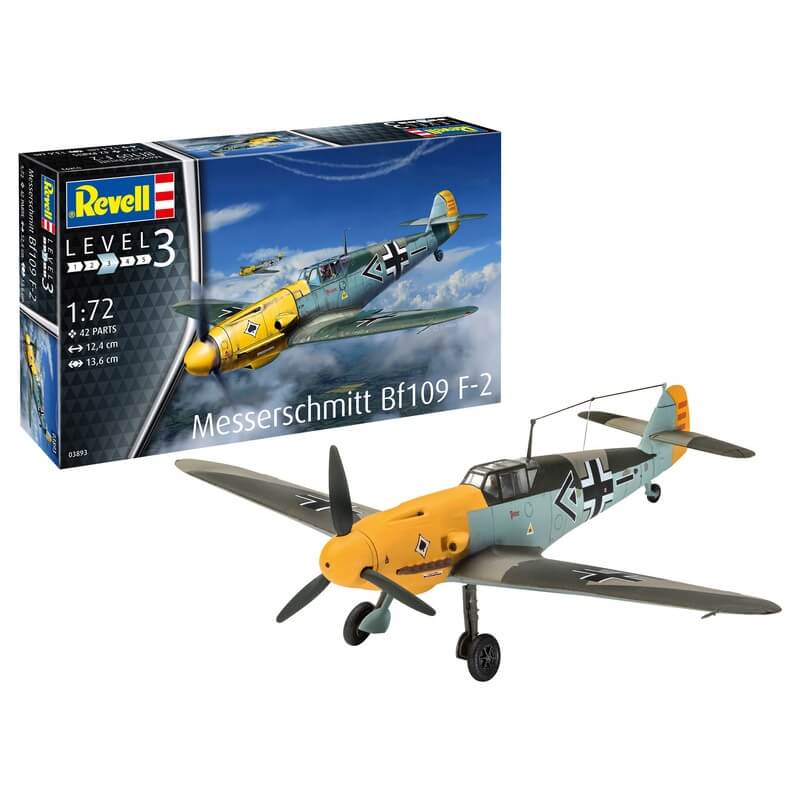 Πολεμικό Αεροπλάνο Messerschmitt Bf109 F-2 1/72 - Revell 03893 Πολεμικό Αεροπλάνο Messerschmitt Bf109 F-2 1/72 - Revell 03893