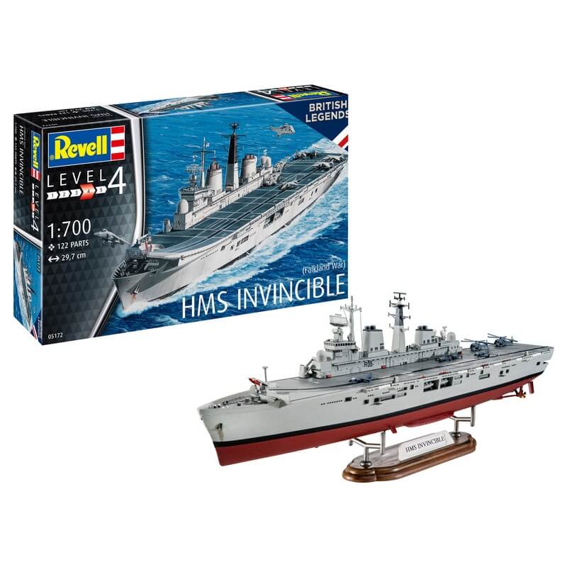 Πολεμικό Πλοίο HMS Invincible (Falkland War) 1/700 - Revell 05172Πολεμικό Πλοίο HMS Invincible (Falkland War) 1/700 - Revell 05172