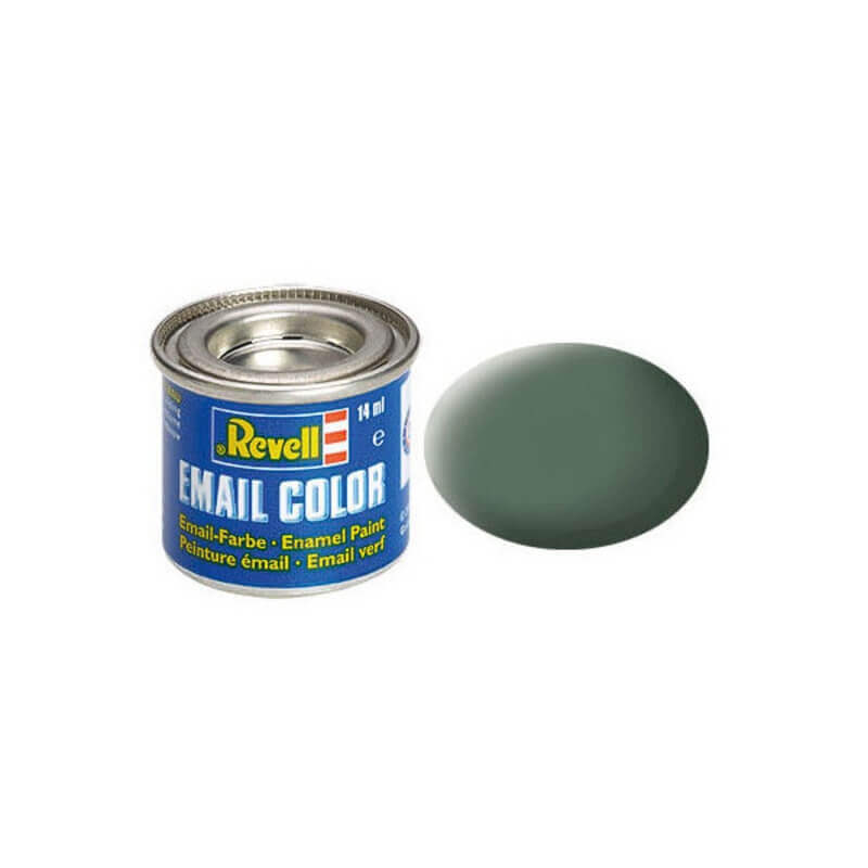 Χρώμα Μοντελισμού Revell 67 Greenish Grey Matt 14ml