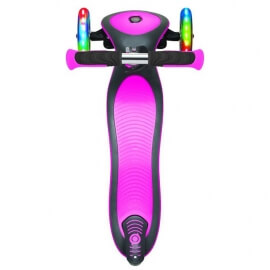 Πατίνι Globber Scooter Elite Deluxe Deep Pink με τροχούς LED