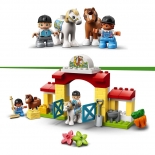 Lego Duplo - Στάβλος Αλόγων Και Φροντίδα Των Πόνυ (10951)