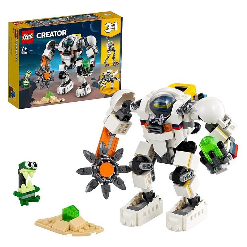 Lego Creator - Διαστημικό Ρομπότ Εξόρυξης (31115)Lego Creator - Διαστημικό Ρομπότ Εξόρυξης (31115)