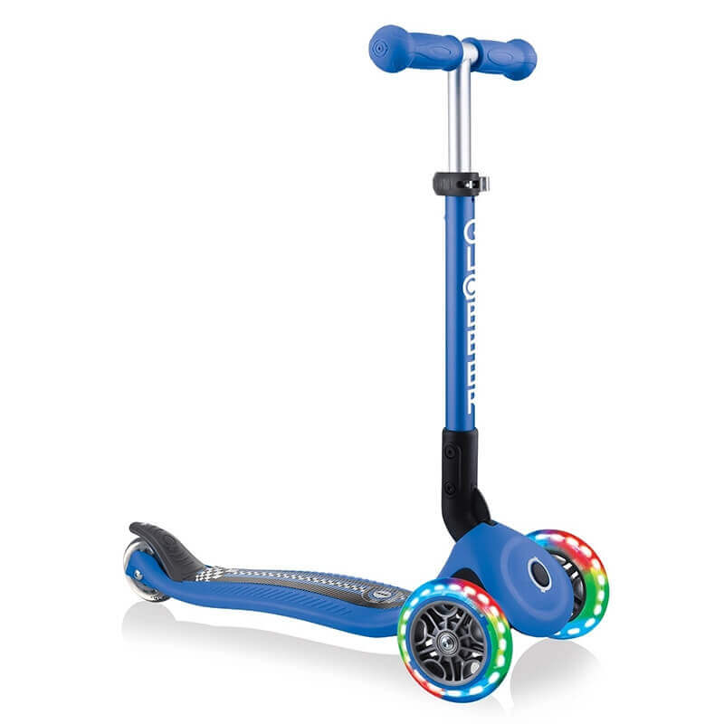 Πατίνι Globber Scooter Junior Foldable Fantasy Lights Racing Navy Blue (433-100)Πατίνι Globber Scooter Junior Foldable Fantasy Lights Racing Navy Blue (433-100)