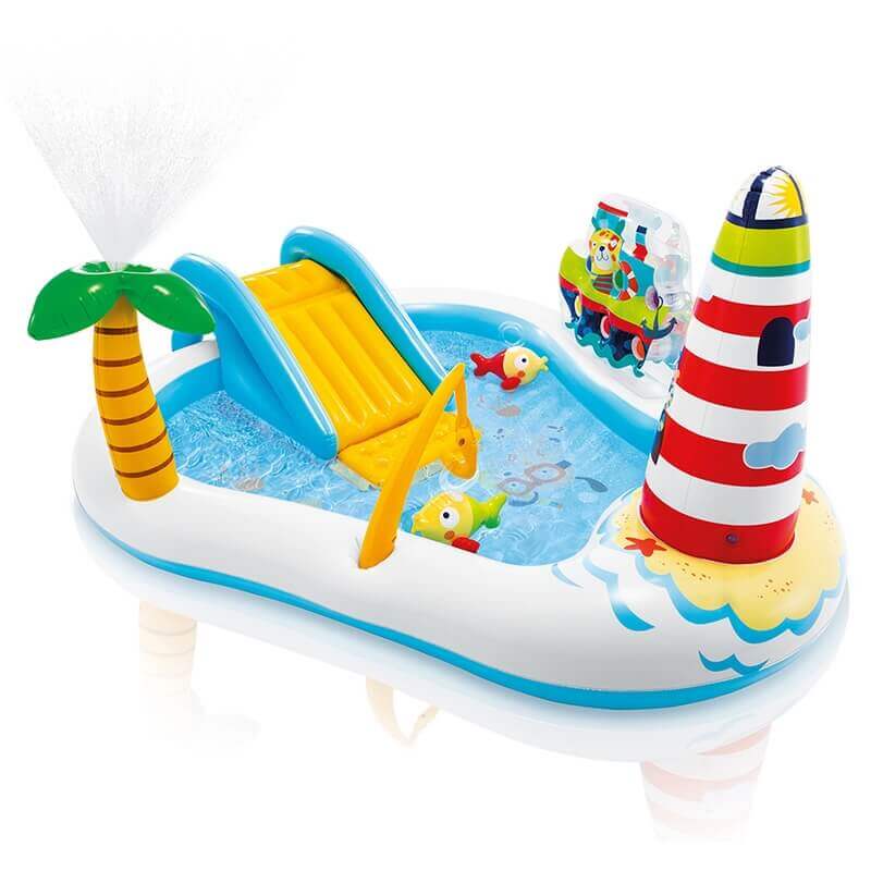 Φουσκωτή Πισίνα Fishing Fun Play Center Intex 57162NP Φουσκωτή Πισίνα Fishing Fun Play Center Intex 57162NP