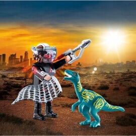 Playmobil Δεινόσαυροι - DuoPack TierArtz und Dino (70693)